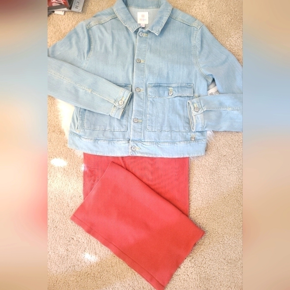 Lularoe Kenny Jean jacket and ribbed pencil dress--NWT! - Picture 11 of 15